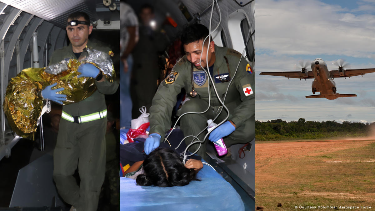 The C295 pilots' perspective: evacuating the missing children from